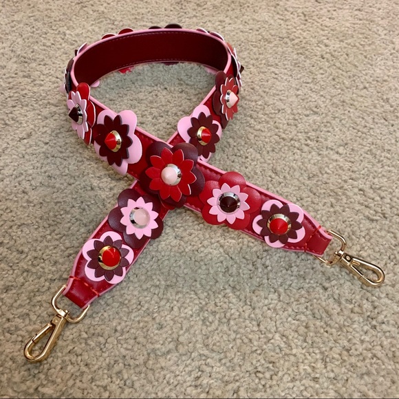 NWT Leather Flower - Purse Shoulder Strap - Picture 7 of 7